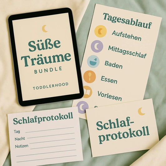 Süße Träume Bundle – Dein digitaler Baby - Schlafplan für ruhige Nächte - Toddlerhood
